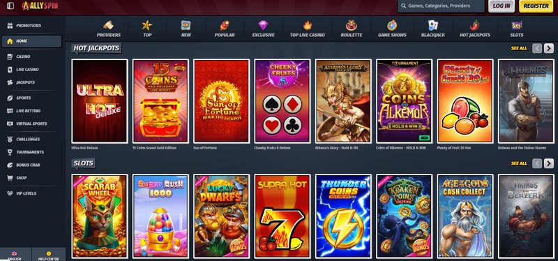 Image: Exploring the Exciting World of Games at Allyspin Casino Online